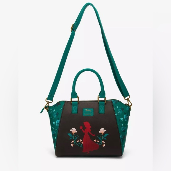 Loungefly Disney Snow White And The Seven Dwarfs Floral
Satchel Bag ????